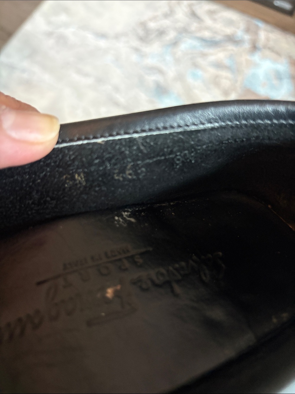 Salvatore Ferragamo Black Leather Gancini Bit Loafers - Picture 14 of 14